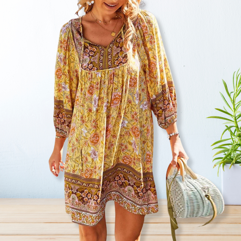 Ulrike - Comfortabele Boho Jurk