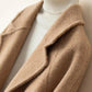Elegantie Herdefinieerd: Herringbone Halflange Wollen Jas
