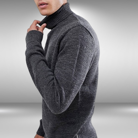 PULL LORENZO COL ROULÉ CHIC