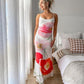 Doutzen - Spaghettibandjes Maxi-jurk
