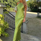 Clarinde - Halter Maxi Jurk