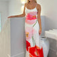 Doutzen - Spaghettibandjes Maxi-jurk