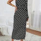 Wit Polka-Dot Jurk - Katharyn