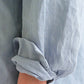 Emma - Hemelsblauw Linnen Overshirt