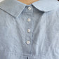 Hemelsblauw Oversized Linnen Shirt - Mila