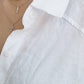 Emma - Hemelsblauw Linnen Overshirt