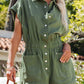 Chique Zakken Romper met Elastische Taille