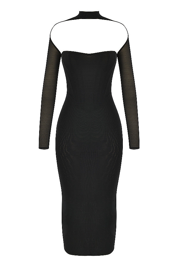 Tessa - Korset Midi Jurk