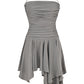 Lenneke - Asymmetrische Mini Jurk