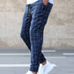 Chique Theodor Lattice Elegance Broek: Verfijnde Pasvorm & Stijl