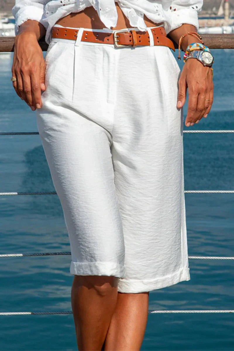 Romee - Knielange Korte Broek