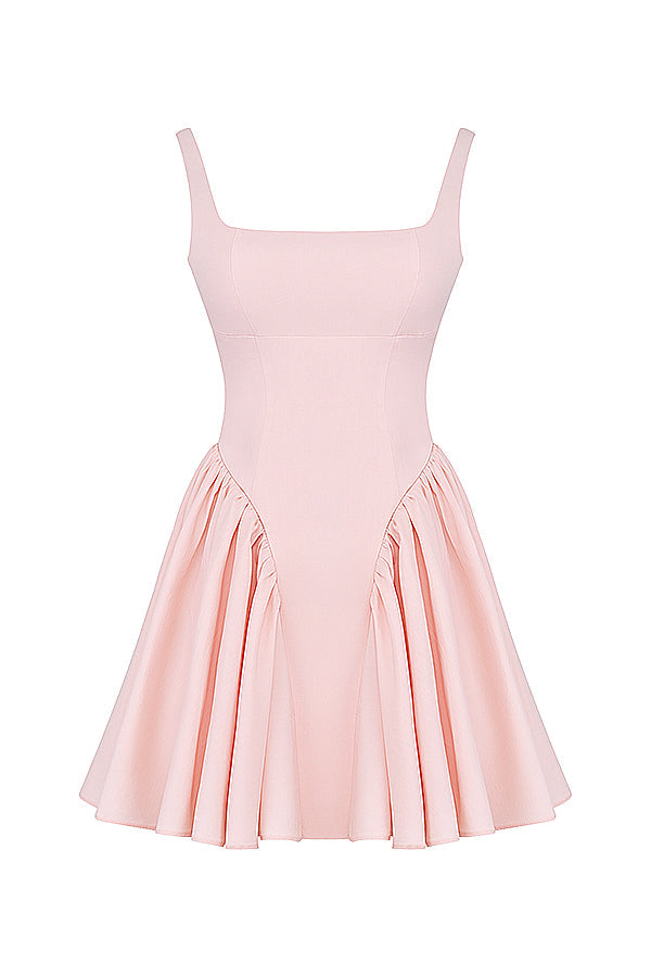 Annigje - Mini-jurk Met Strik