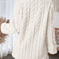 Thérèse Elegance: Luxe Fleece Winterjas