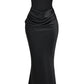 Nelia - Elegante Strapless Jurk