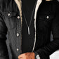 Gevoerd Denim Jack met Stiksel - Stijlvol Winter Essential!