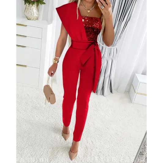 Jeltje - Jumpsuit met Lovertjes