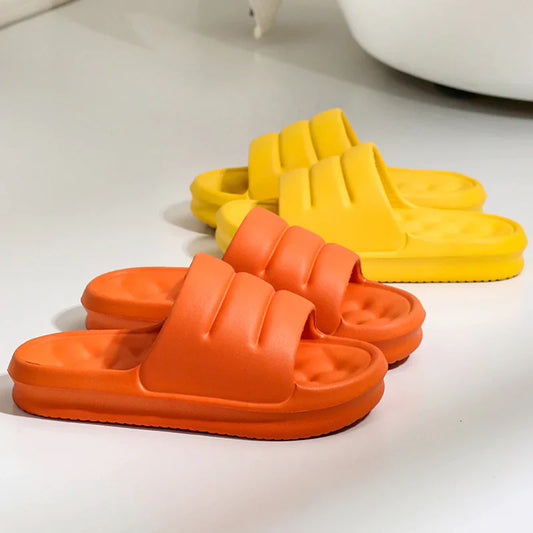 Sofie - Zwarte Anatomische Wolkenslippers