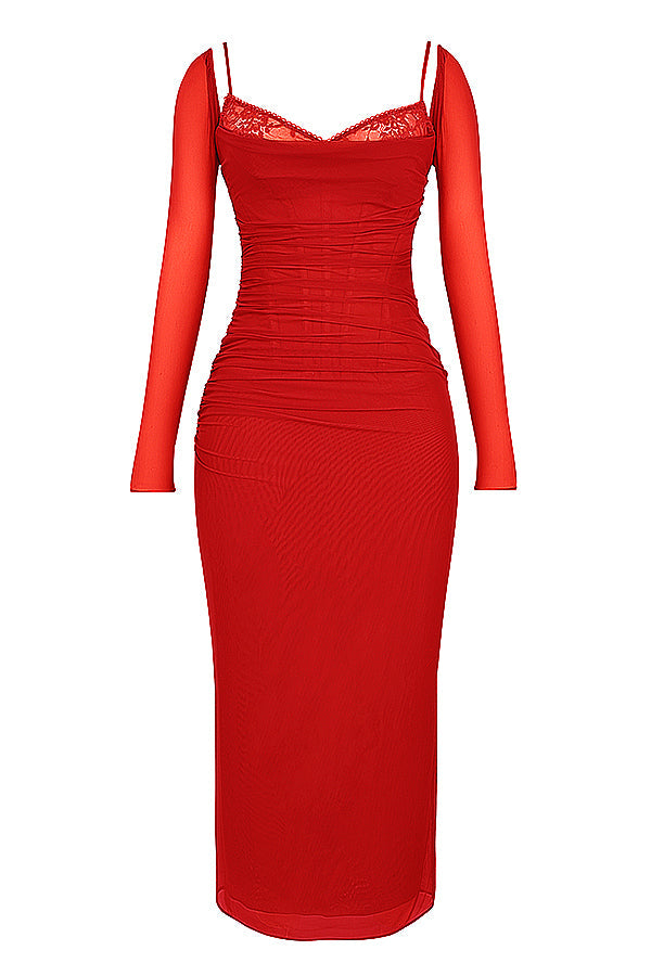 Olanda - Maxi Jurk Mesh