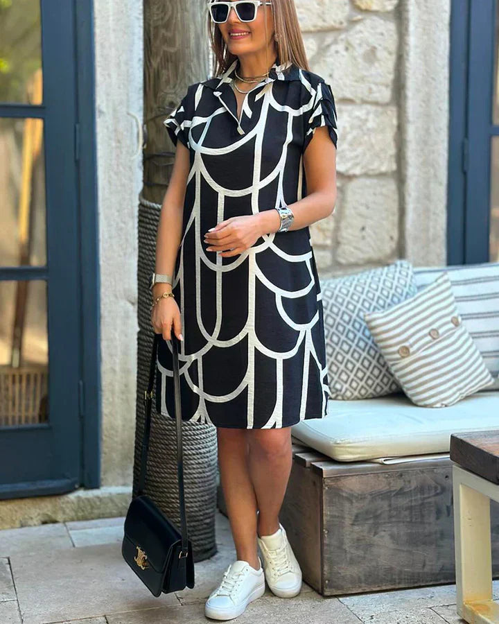 Vianne - Elegante Midi Jurk