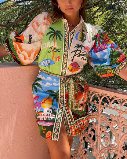 Rina - Vintage Flair Jurk