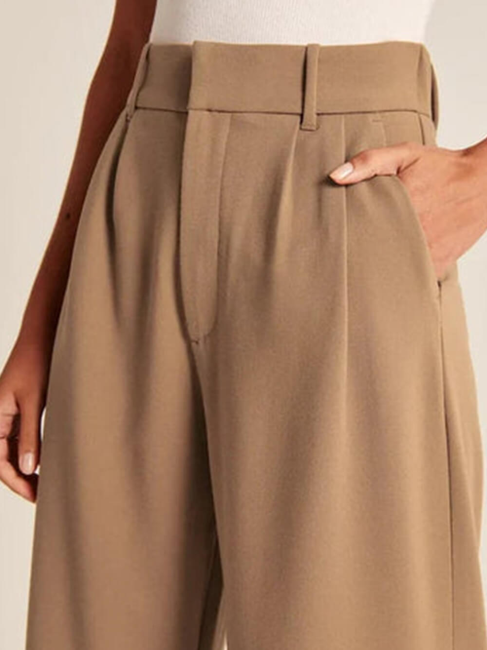 Zwarte Wijde Pijpen Broek - Eva