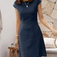 Elegante zomerjurk met fijne mouwen