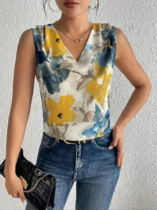 Ysabel - V-hals Zomerse Top