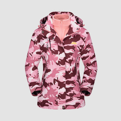 3-in-1 Elegantie: Ultieme Dames Winterjas – Warm, Waterdicht & Windbestendig