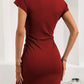 Donkergrijze Bodycon Jurk - Eva