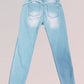 Zip-High Skinny: Verhoog je Stijl met Comfortabele High-Waisted Jeans!