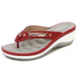 Hatty - zacht gevoerde teenslippers