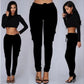Macy - Elegante Rode Skinny Pencil Broek