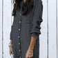 Lichtblauw Denim Overhemdjurk - Clara