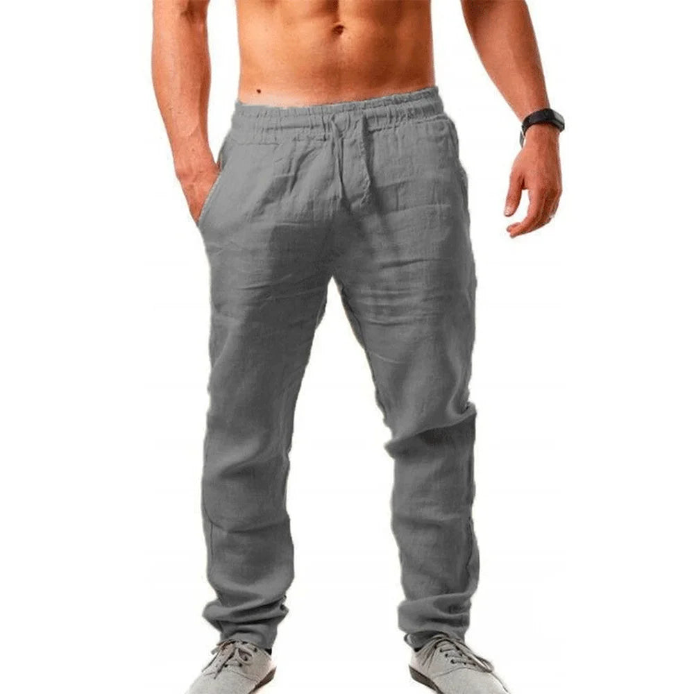Kelly - Donkergrijze Casual Sportbroek