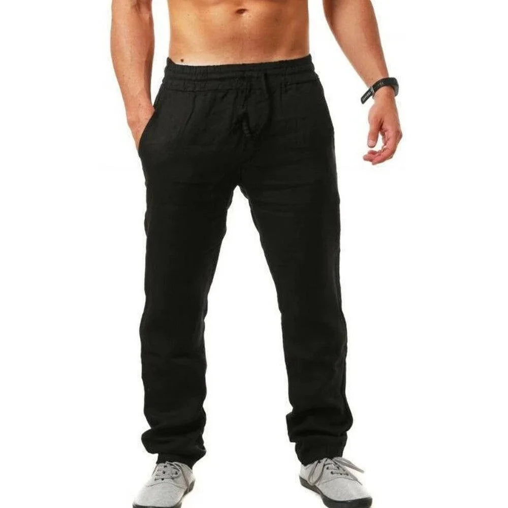 Kelly - Donkergrijze Casual Sportbroek