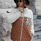 Chique Fluweel Dierenprint Jas: Moeiteloze Elegantie met een Moderne Twist
