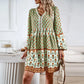 Oranje Bohemien Herfstjurk - Elaina
