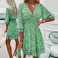 Blauwe Boho Jurk - Isla