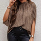Groene Batwing Blouse - Kristal