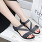 Zwarte Zomersandalen Lydia