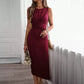Groene Elegante Jurk - Elsa