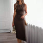 Groene Elegante Jurk - Elsa