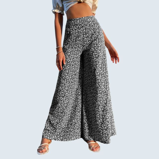 Femke-Lynn - Bloemenprint Wijde Rok