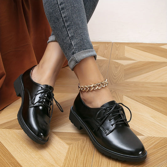 Zwarte Oxford Schoenen - Lara
