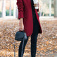 Chique Rosamary Cardigan met Opstaande Kraag