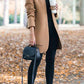 Chique Rosamary Cardigan met Opstaande Kraag