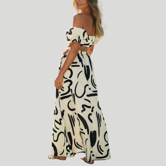 Niva - Tweedelige Abstracte Set