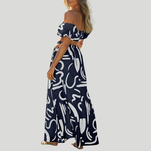 Niva - Tweedelige Abstracte Set