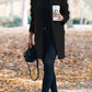 Chique Rosamary Cardigan met Opstaande Kraag
