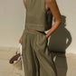 Beige Tweedelige Set - Amera